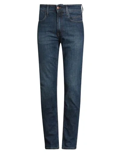 Siviglia Man Jeans Blue Size 30 Cotton, Elastane