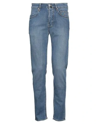 Siviglia Man Jeans Blue Size 30 Cotton, Elastane