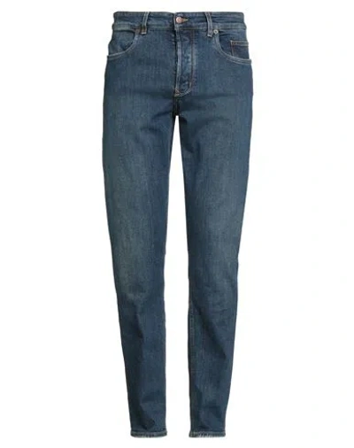 Siviglia Man Jeans Blue Size 31 Cotton, Elastane