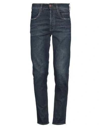 Siviglia Man Jeans Blue Size 31 Cotton, Elastane