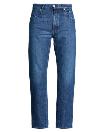 Siviglia Man Jeans Blue Size 33 Cotton