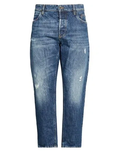 Siviglia Man Jeans Blue Size 35 Cotton