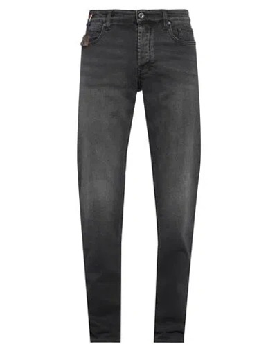 Siviglia Man Jeans Charcoal Size 32 Cotton, Elastane In Grey