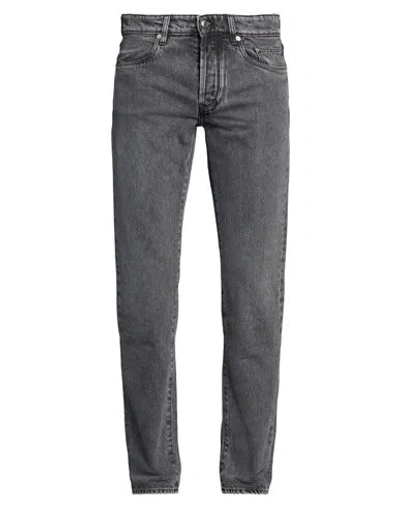 Siviglia Man Jeans Grey Size 33 Cotton, Elastane In Blue