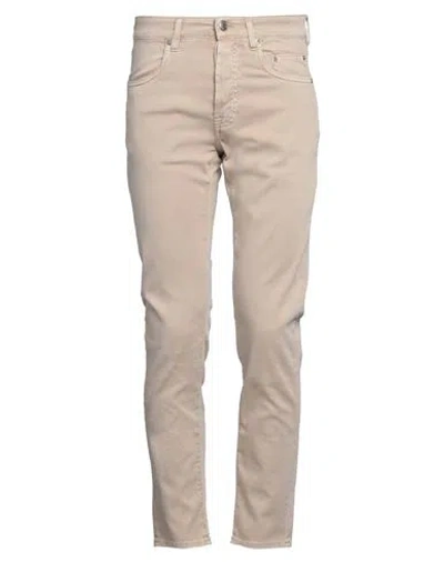 Siviglia Man Pants Beige Size 30 Cotton, Elastane