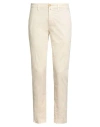 Siviglia Man Pants Beige Size 30 Cotton, Elastane In Neutral