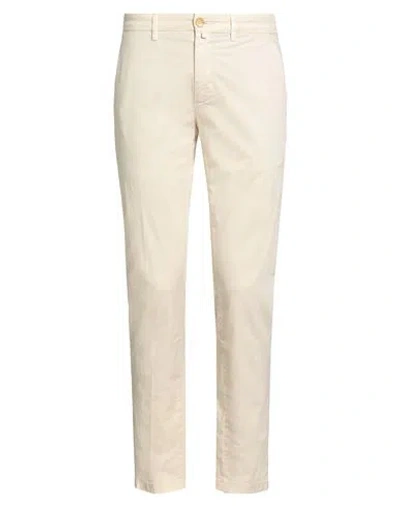 Siviglia Man Pants Beige Size 30 Cotton, Elastane In Neutral
