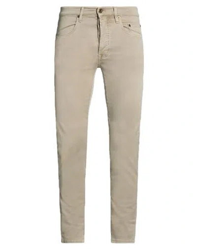 Siviglia Man Pants Beige Size 32 Cotton, Modal, Elastane In Neutral
