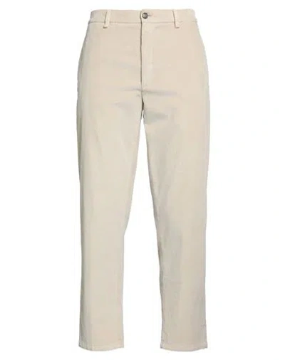Siviglia Man Pants Beige Size 33 Cotton, Modal, Elastane In Neutral