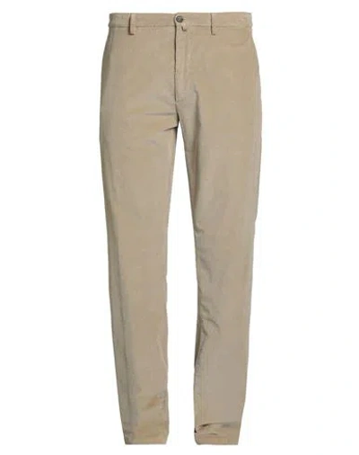 Siviglia Man Pants Beige Size 40 Organic Cotton, Modal, Elastane In Brown