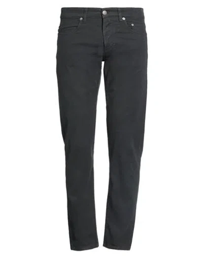 SIVIGLIA SIVIGLIA MAN PANTS BLACK SIZE 30 COTTON, ELASTANE