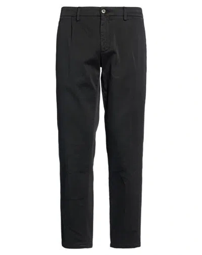 Siviglia Man Pants Black Size 33 Cotton, Elastane
