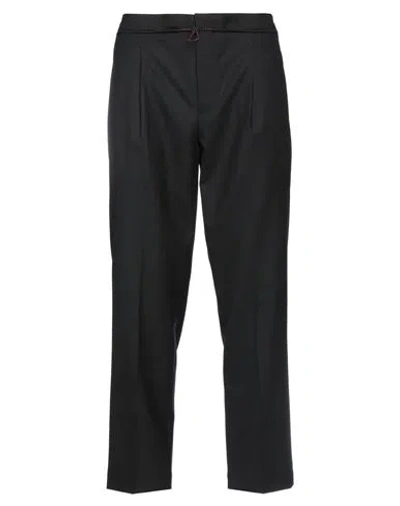 Siviglia Man Pants Black Size 34 Polyester, Virgin Wool, Elastane