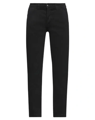 Siviglia Man Pants Black Size 36 Cotton, Elastane
