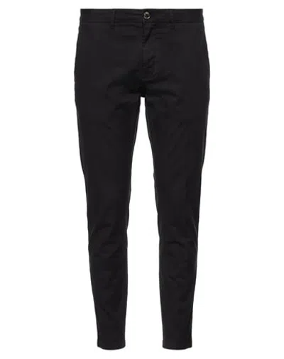 Siviglia Man Pants Black Size 38 Modal, Cotton, Elastane
