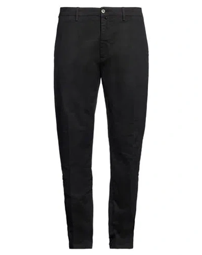 Siviglia Man Pants Black Size 40 Cotton, Polyester, Elastane