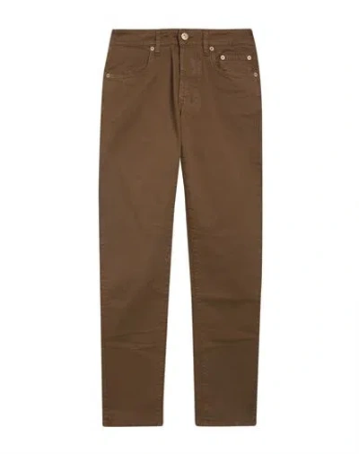 Siviglia Man Pants Brown Size 29 Cotton, Elastane