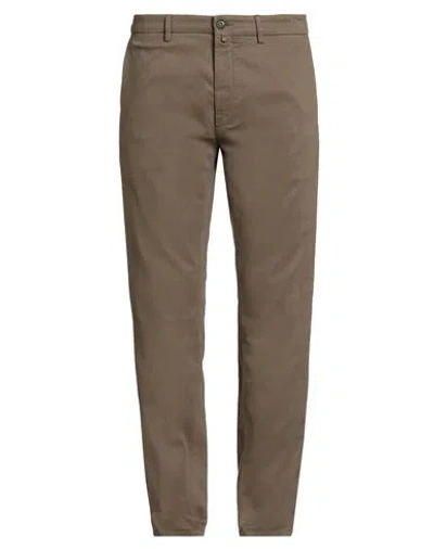 Siviglia Man Pants Brown Size 32 Cotton, Lyocell, Elastane