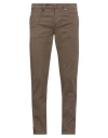 Siviglia Man Pants Brown Size 33 Cotton, Elastane, Polyester