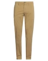 Siviglia Man Pants Camel Size 38 Cotton, Elastane