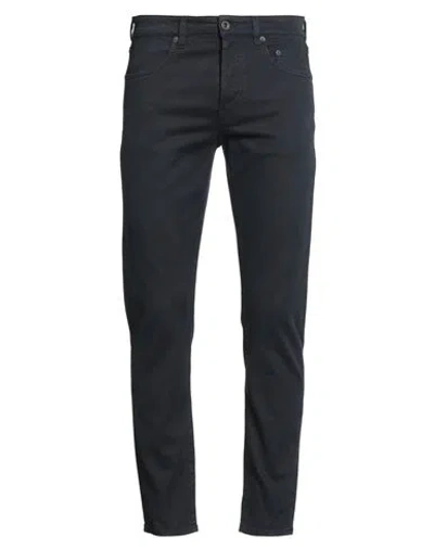 Siviglia Man Pants Charcoal Size 33 Cotton, Elastane In Gray