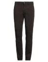 Siviglia Man Pants Khaki Size 35 Cotton, Elastane In Brown