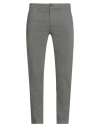 Siviglia Man Pants Grey Size 30 Modal, Cotton, Elastane In Gray