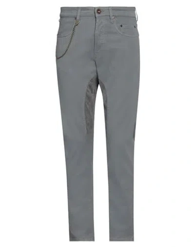 Siviglia Man Pants Grey Size 31 Cotton, Elastane In Grey