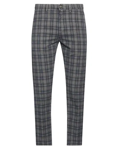 Siviglia Man Pants Grey Size 32 Cotton, Polyester, Elastane In Black