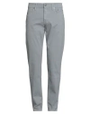 Siviglia Man Pants Grey Size 36 Cotton, Elastane