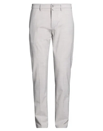 Siviglia Man Pants Grey Size 36 Polyester, Virgin Wool, Elastane