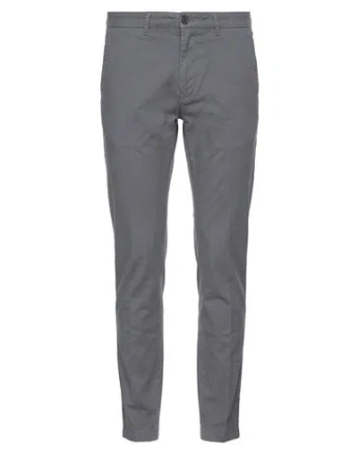 Siviglia Man Pants Grey Size 40 Modal, Cotton, Elastane In Blue