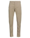 Siviglia Man Pants Khaki Size 30 Cotton, Elastane In Beige