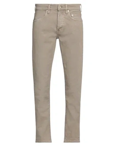 Siviglia Man Pants Khaki Size 30 Organic Cotton, Elastane In Beige
