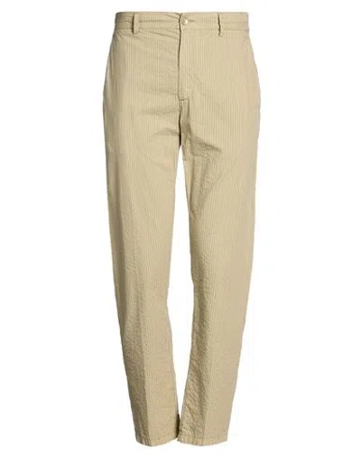 Siviglia Man Pants Khaki Size 31 Cotton, Polyester, Elastane In Neutral