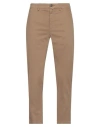 Siviglia Man Pants Khaki Size 32 Modal, Cotton, Elastane