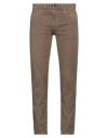 Siviglia Man Pants Khaki Size 30 Organic Cotton, Modal, Elastane