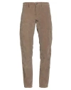 Siviglia Man Pants Khaki Size 33 Cotton, Elastane In Multi