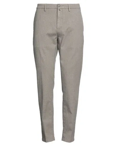 Siviglia Man Pants Khaki Size 40 Cotton, Polyester, Elastane In Beige