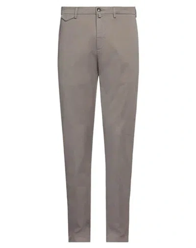 Siviglia Man Pants Lead Size 31 Cotton, Elastane In Grey