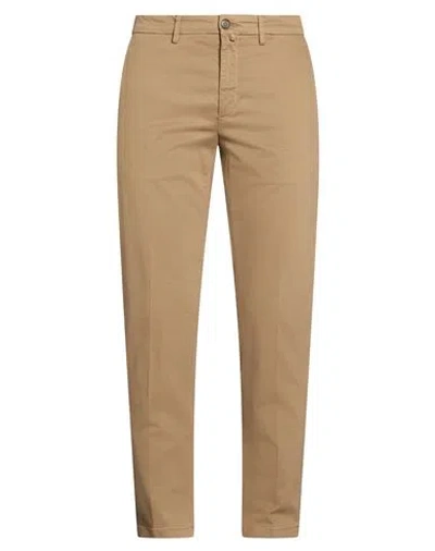 Siviglia Man Pants Light Brown Size 31 Modal, Cotton, Elastane