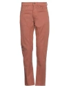 Siviglia Man Pants Light Brown Size 33 Cotton, Elastane In Sand