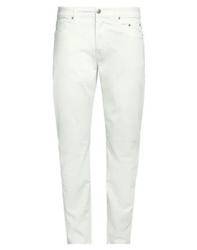 Siviglia Man Pants Light Green Size 31 Cotton, Elastane