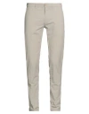 Siviglia Man Pants Light Grey Size 33 Cotton, Elastane In Neutral