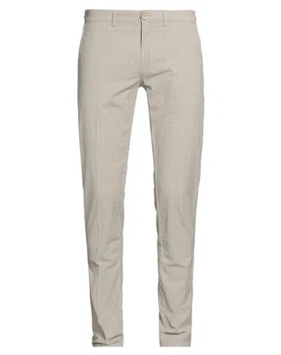 Siviglia Man Pants Light Grey Size 33 Cotton, Elastane In Neutral