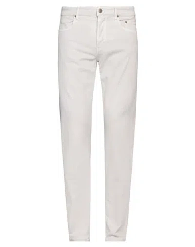 Siviglia Man Pants Light Grey Size 35 Cotton, Elastane