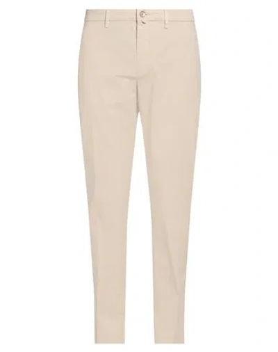 Siviglia Man Pants Light Grey Size 35 Cotton, Elastane