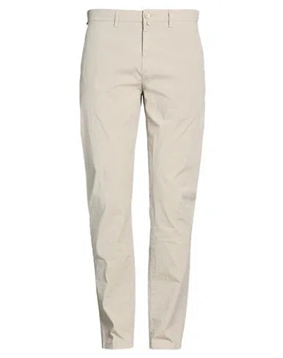 Siviglia Man Pants Light Grey Size 35 Cotton, Elastane In Gray