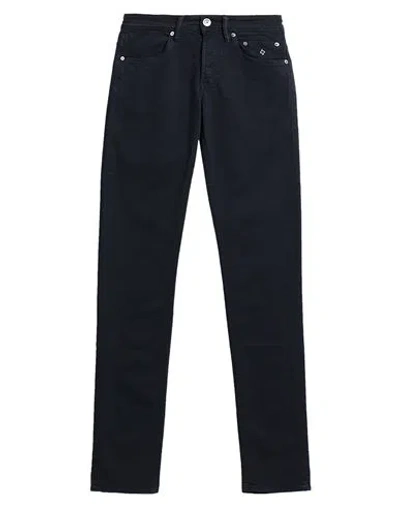 Siviglia Man Pants Midnight Blue Size 32 Cotton, Elastane