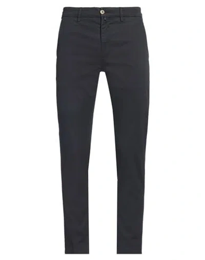Siviglia Man Pants Midnight Blue Size 32 Cotton, Elastane In Blue